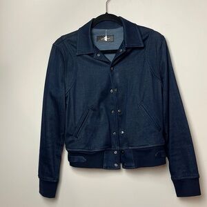 7 for all mankind chambray Jean jacket